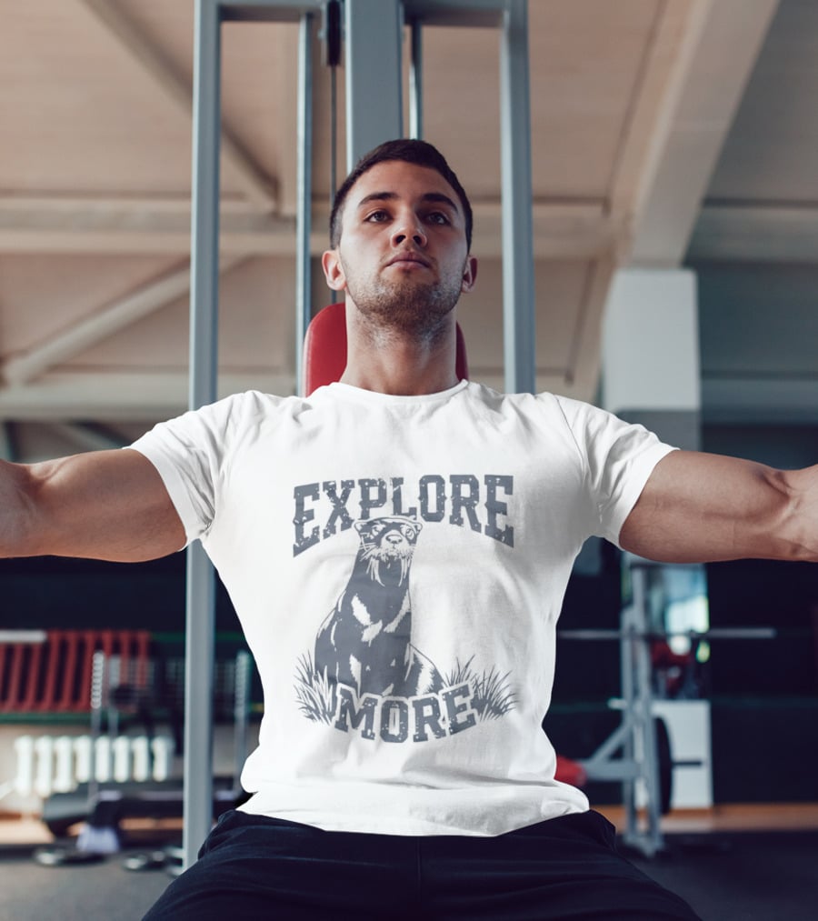 Explore More Otter Wildlife Adventure Nature Journey T-Shirt