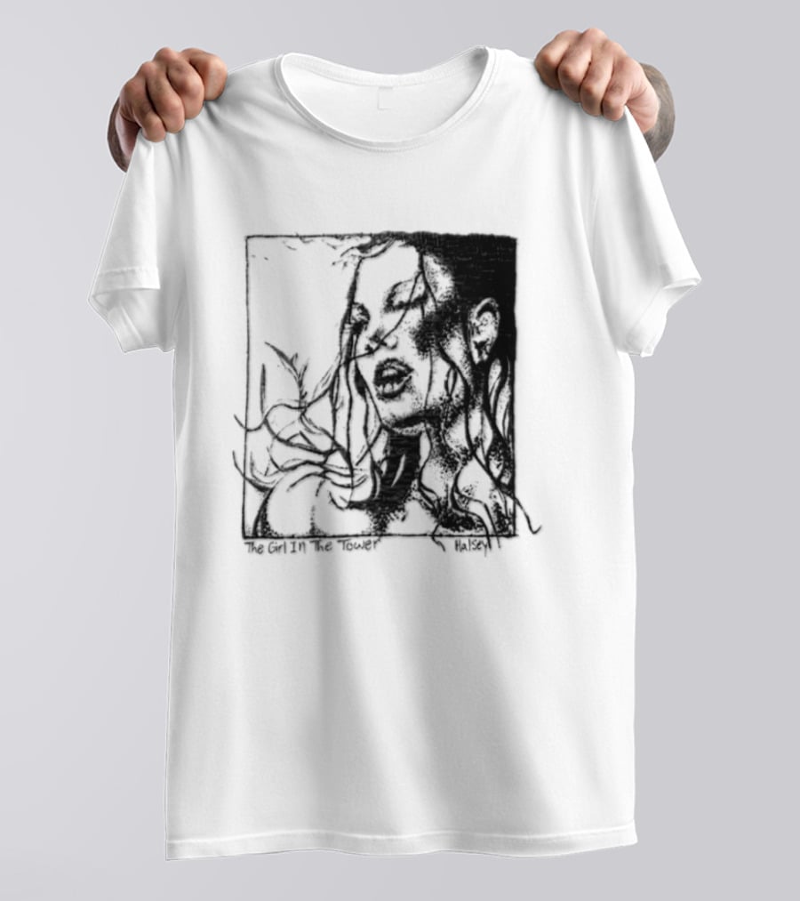 Halsey The Girl In The Tower Enchanted Forest Shadows T-Shirt