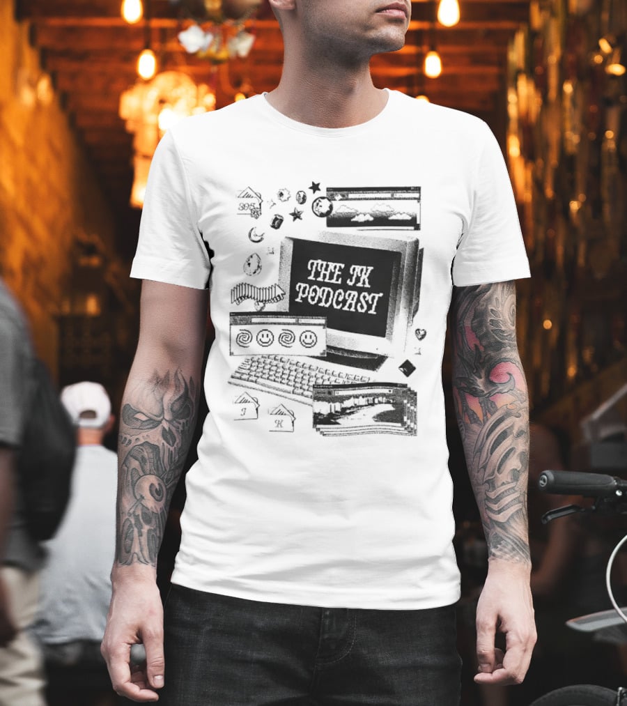 The JK Podcast 305 Computer Y2K Nostalgia Vintage Tech T-Shirt