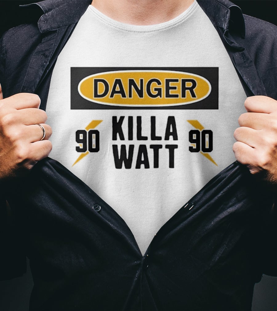 Danger Killa Watt 90 Pittsburgh Steelers TJ Watt T-Shirt