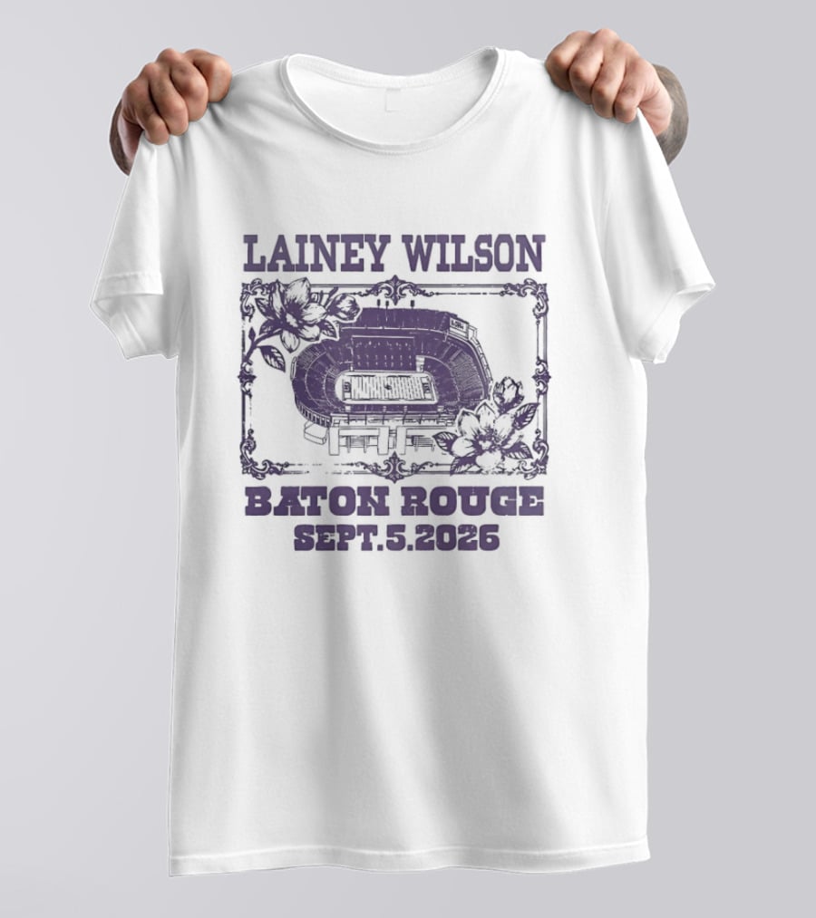 Lainey Wilson Baton Rouge September 5 2026 Vintage Concert T-Shirt