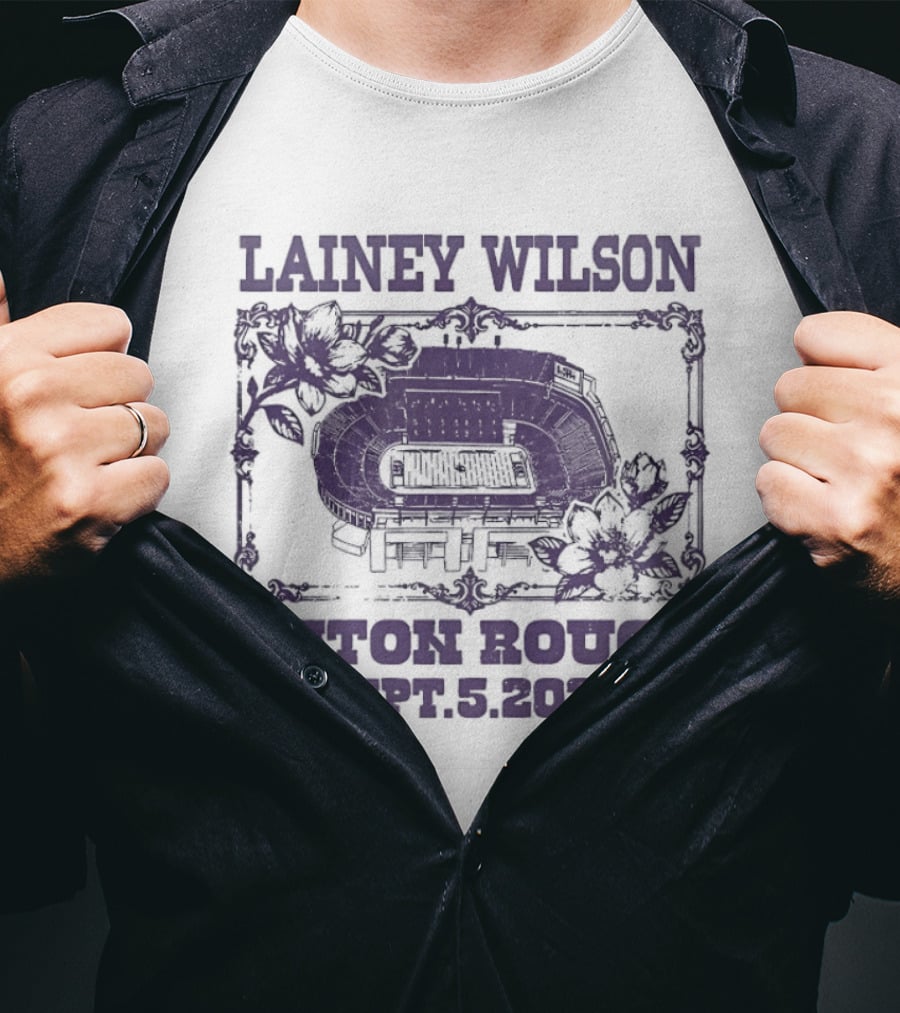 Lainey Wilson Baton Rouge September 5 2026 Vintage Concert T-Shirt