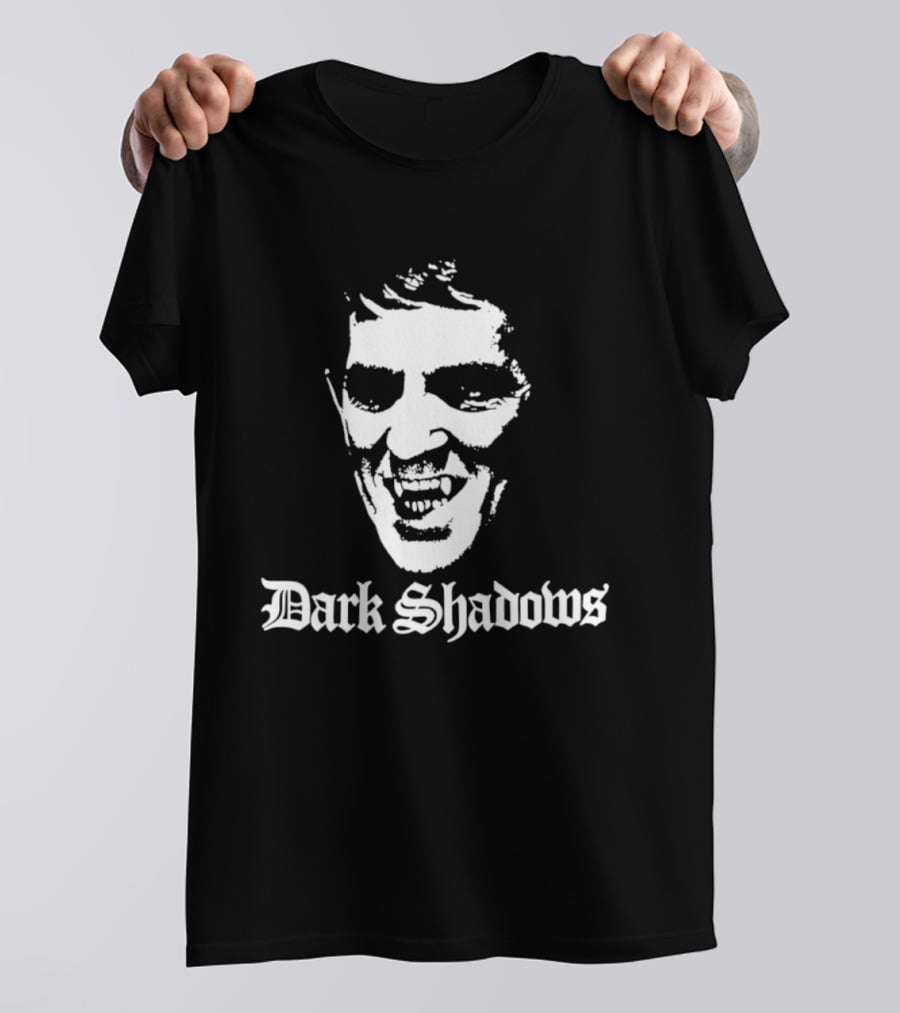 Dark Shadows Barnabas Collins Vampire Face Iconic Series T-Shirt