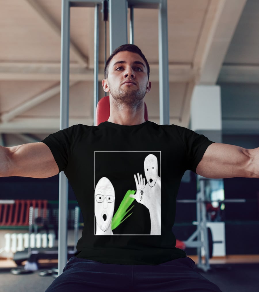 Soyjak Pointing Meme Wholesome Internet Reaction T-Shirt