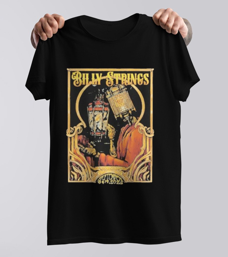 Billy Strings Conscious Alliance Ball Arena Denver September 18 19 2026 T-Shirt