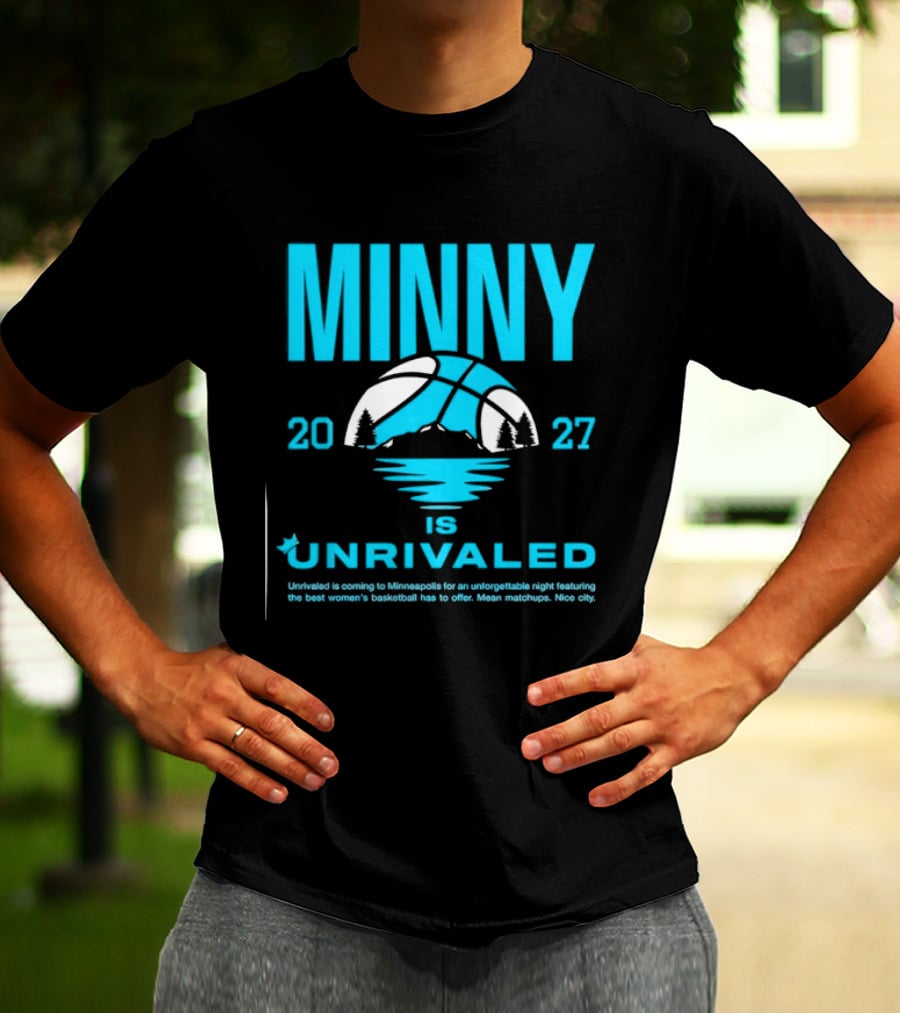 Minny 2027 Unrivaled Basketball Season 3 Bus Tour Event T-Shirt