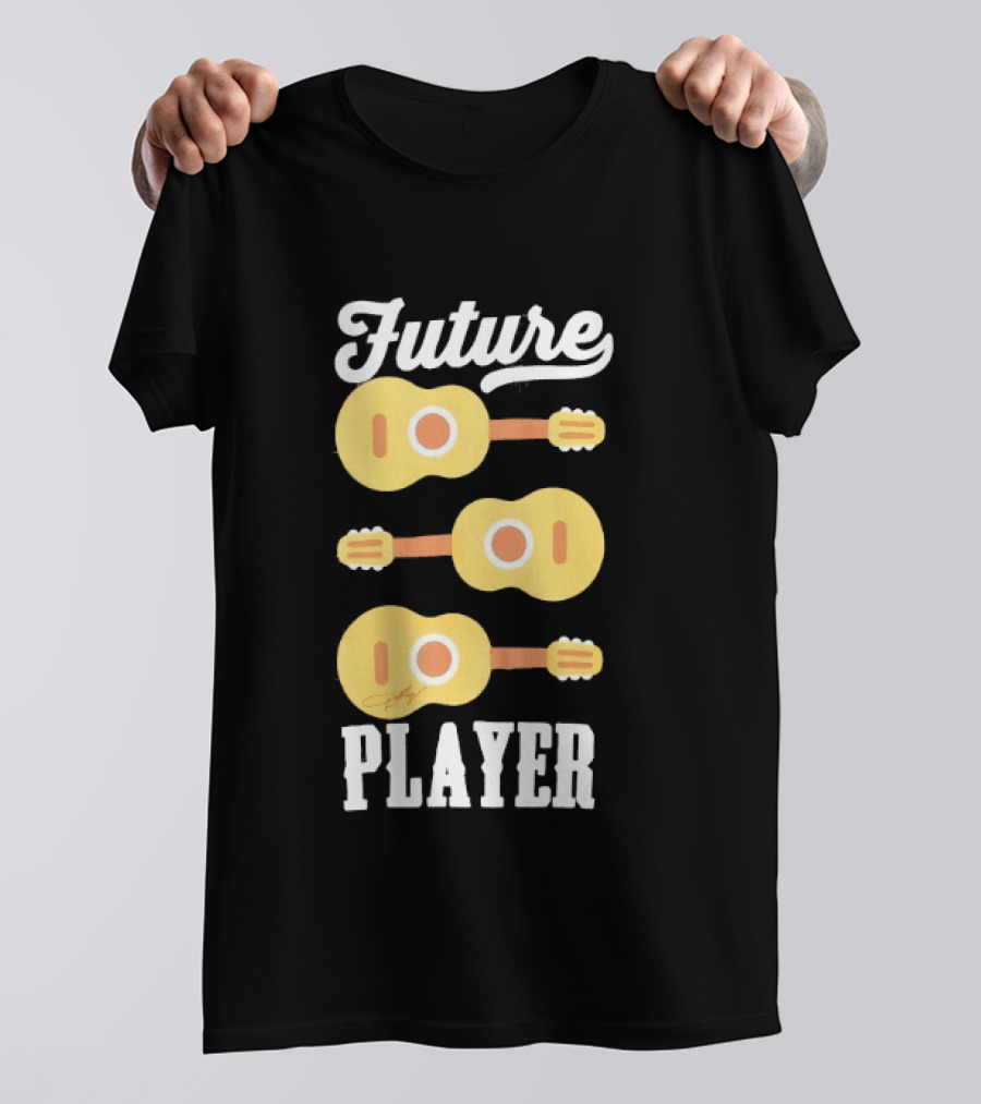 Future Dolly Guitar Music Player T-Shirt