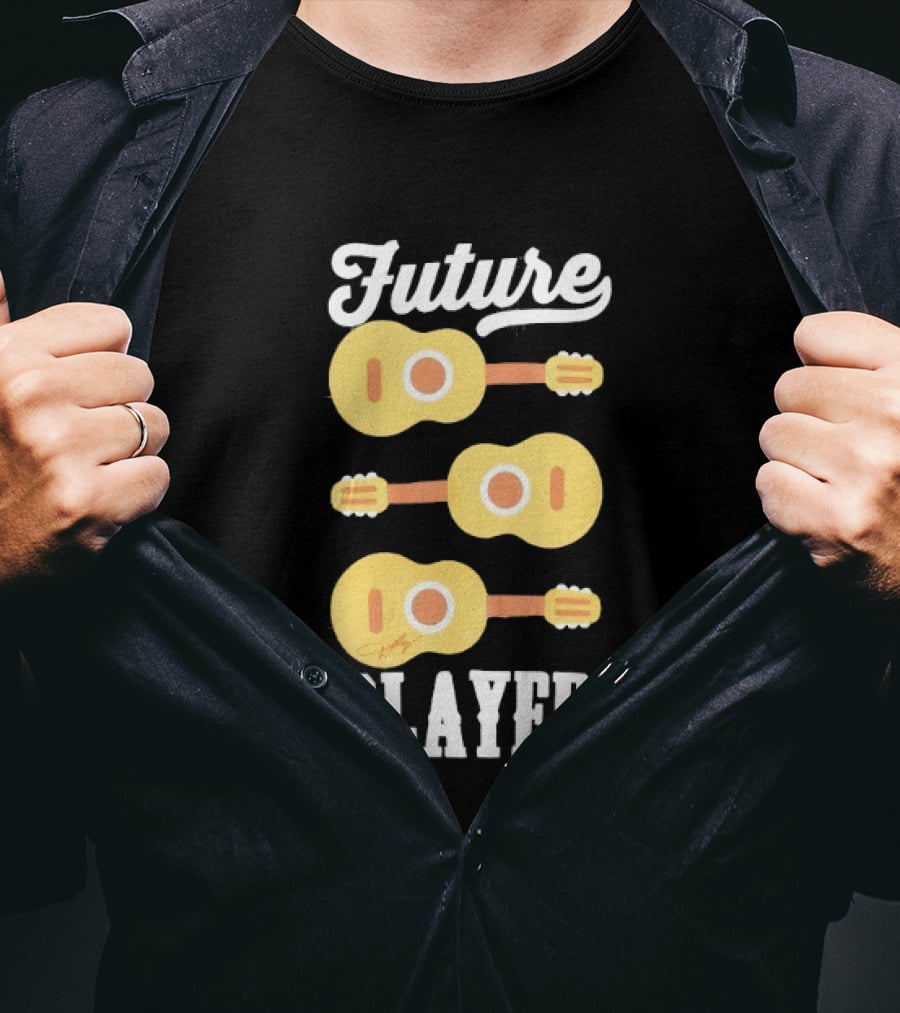 Future Dolly Guitar Music Player T-Shirt