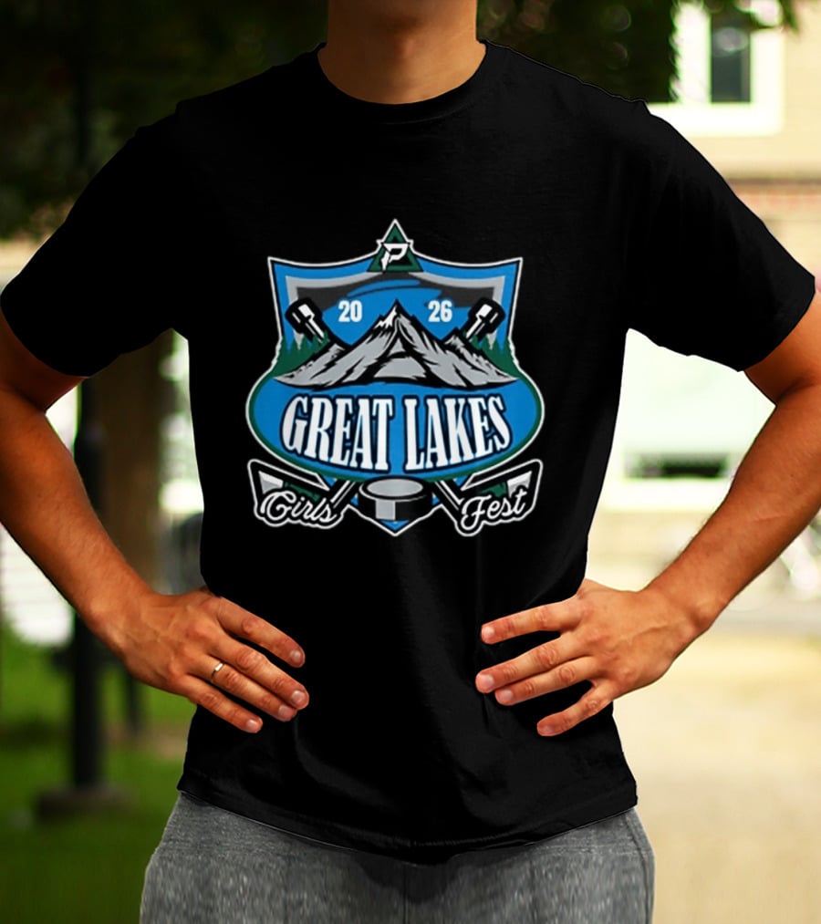 PIP Great Lakes Girls Fest 2026 Hockey Tournament Series T-Shirt