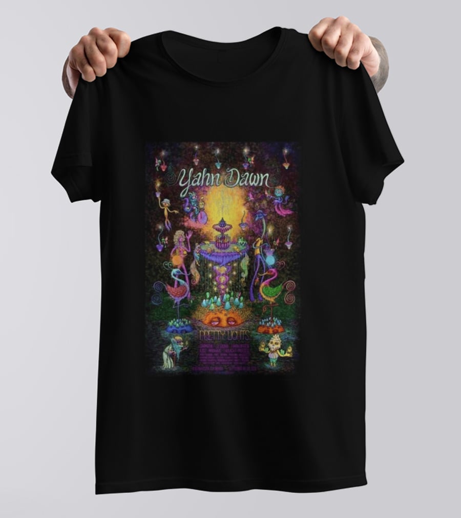 Pretty Lights Yahn Dawn 09.18.2026 Limited Festival Buena Vista Colorado Psychedelic Artistry T-Shirt