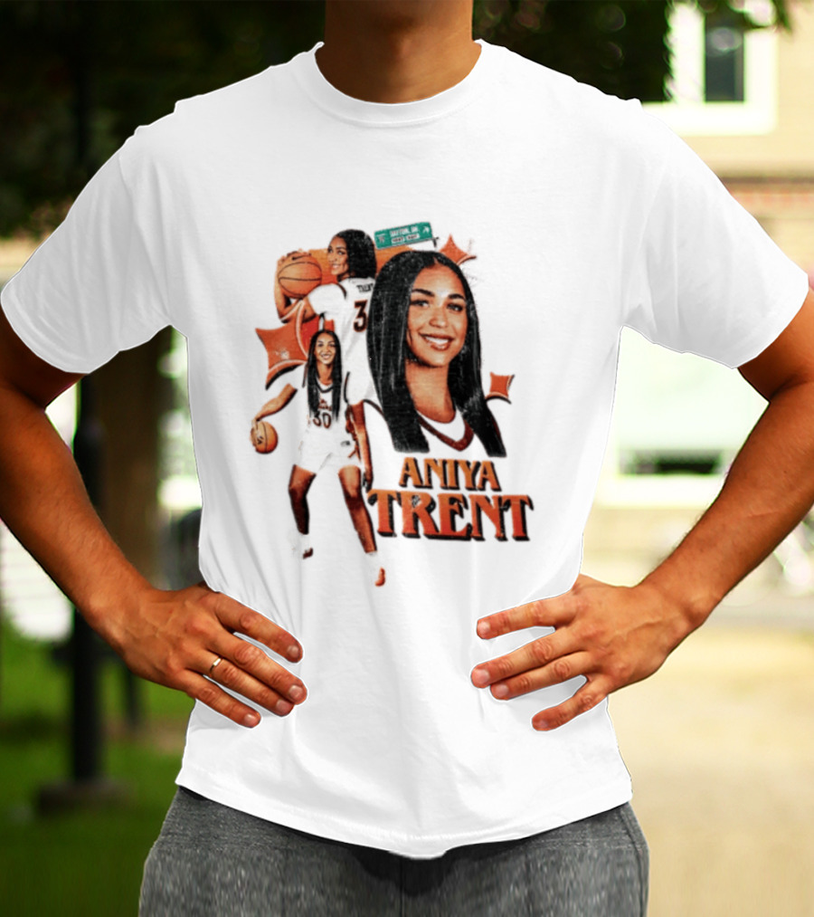 Aniya Trent Dayton Ohio Basketball Player The Burg Sign T-Shirt