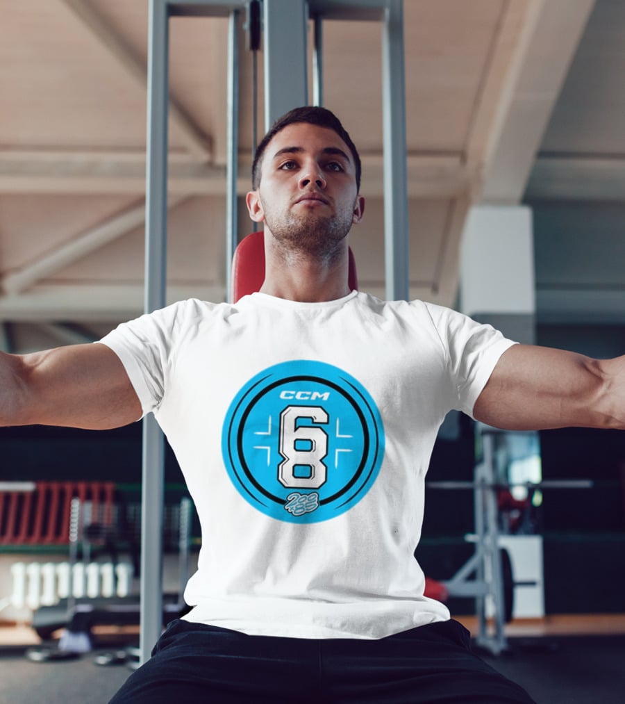 CCM 68 200×85 Tournament Series 2026 Iconic Blue Circle T-Shirt