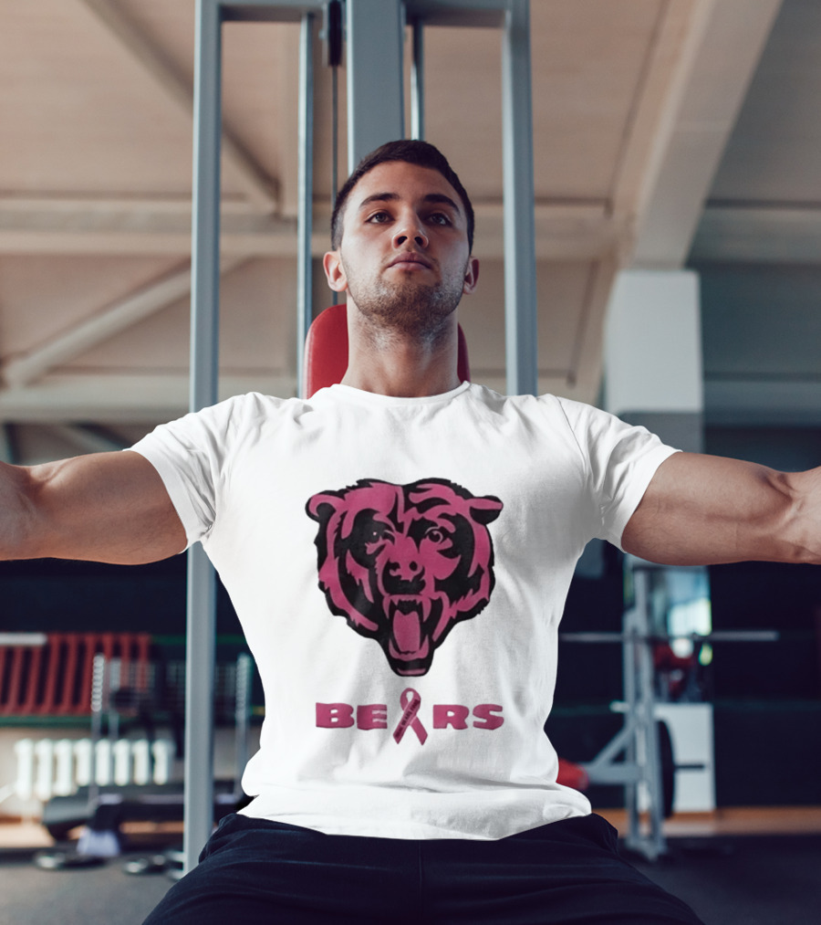 Chicago Bears Real Fans Wear Pink Breast Cancer Awareness 2026 T-Shirt