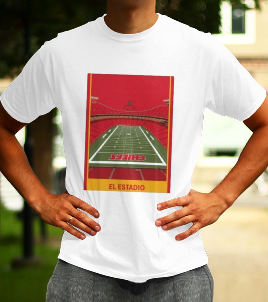 Kansas City Chiefs El Estadio Stadium Chiefs Field T-Shirt