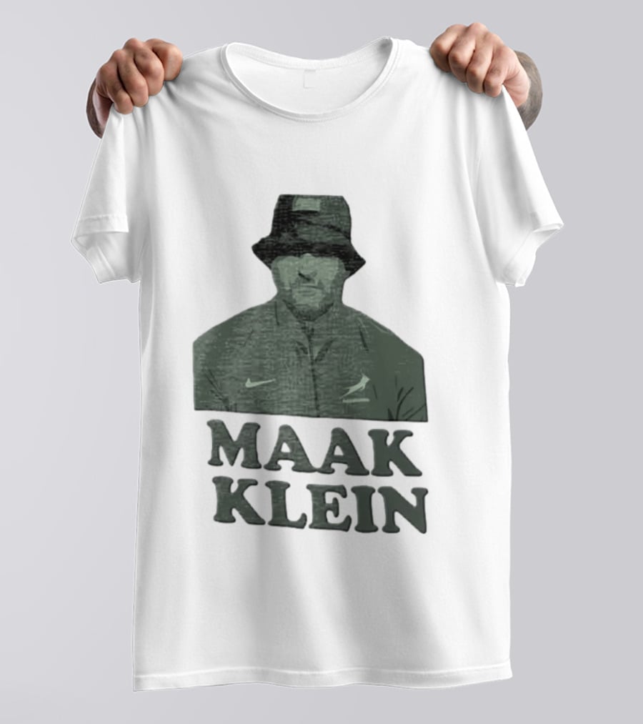 Rassie Erasmus South Africa Rugby Maak Klein Nike Jacket T-Shirt