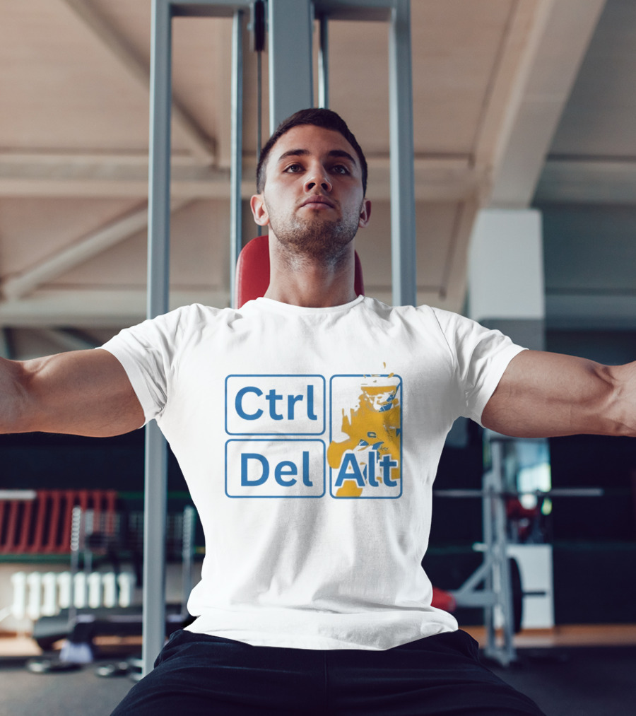 Los Angeles Football Ctrl Del Alt Gaming Keyboard Sports T-Shirt