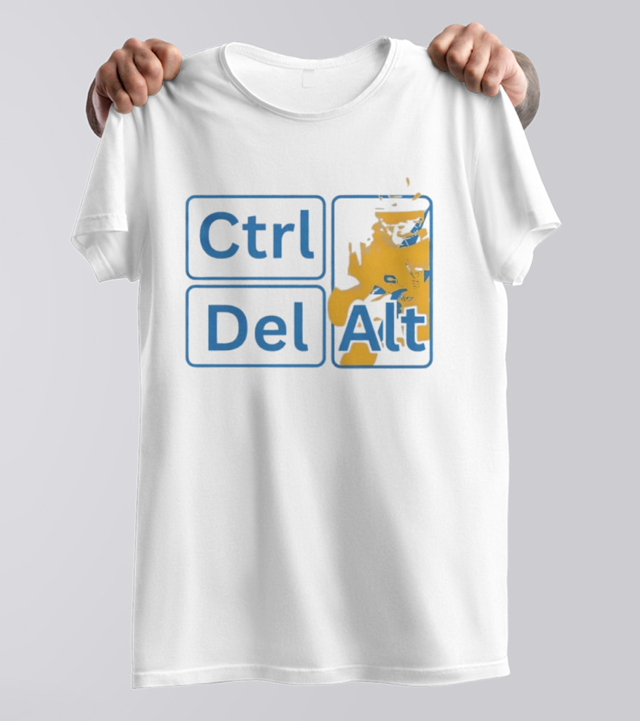 Los Angeles Football Ctrl Del Alt Gaming Keyboard Sports T-Shirt