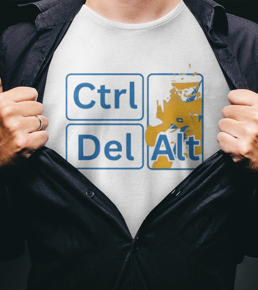Los Angeles Football Ctrl Del Alt Gaming Keyboard Sports T-Shirt