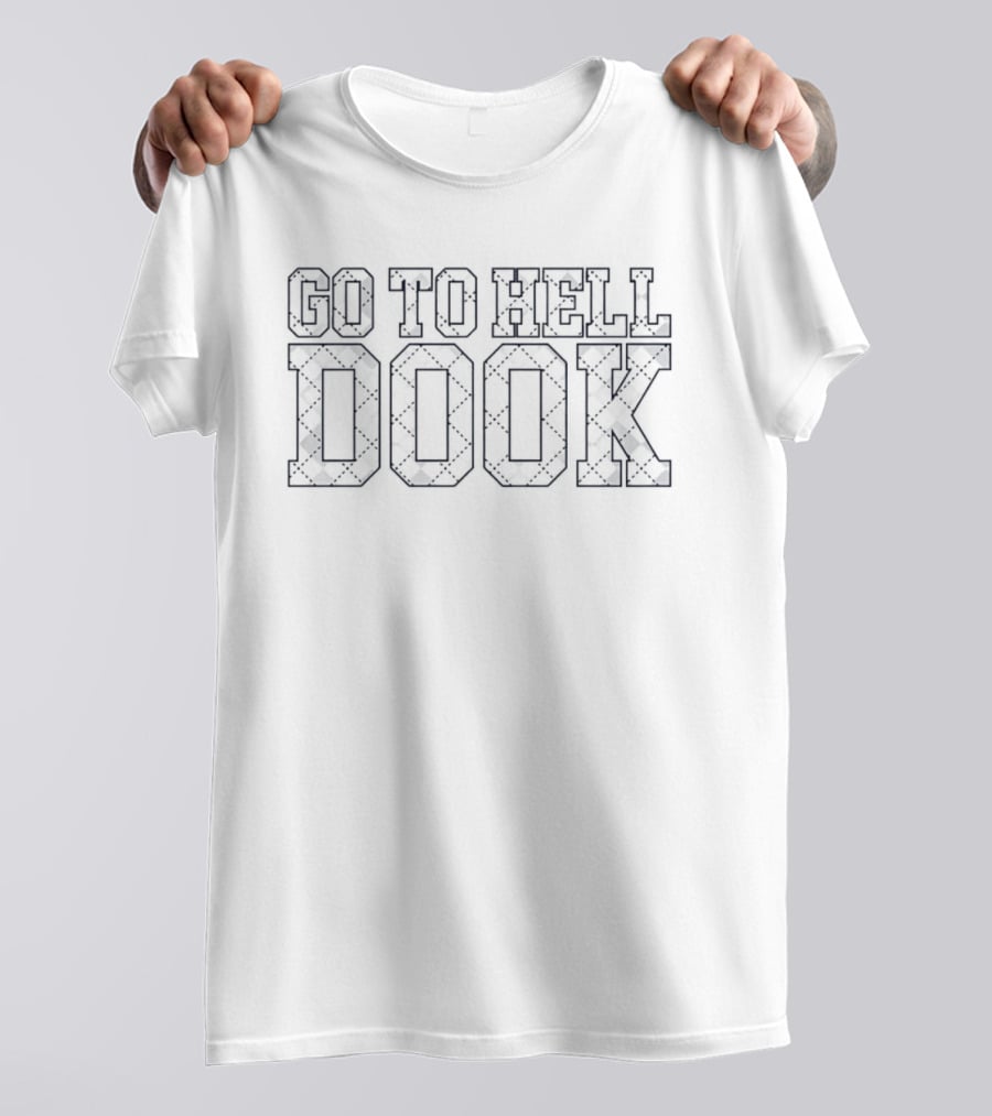 Go To Hell Dook Duke Blue Devils Basketball Rivalry T-Shirt