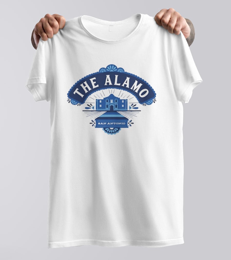 The Alamo San Antonio Texas Landmark Souvenir Historic Site T-Shirt