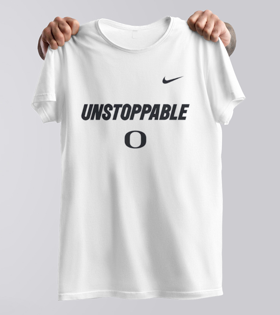 Unstoppable Nike Oregon Ducks O Football T-Shirt