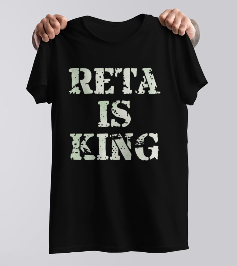 Retail Is King Distressed Shopping Business T-Shirt