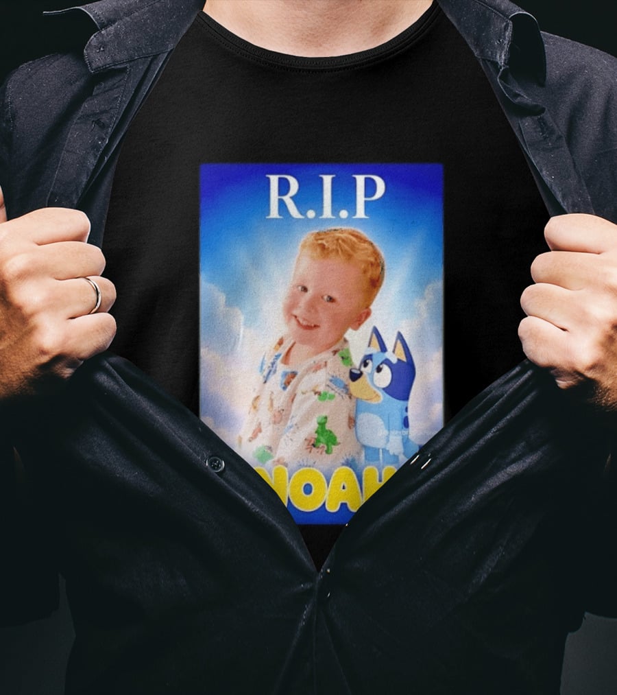 RIP Noah In Loving Memory Bluey T-Shirt
