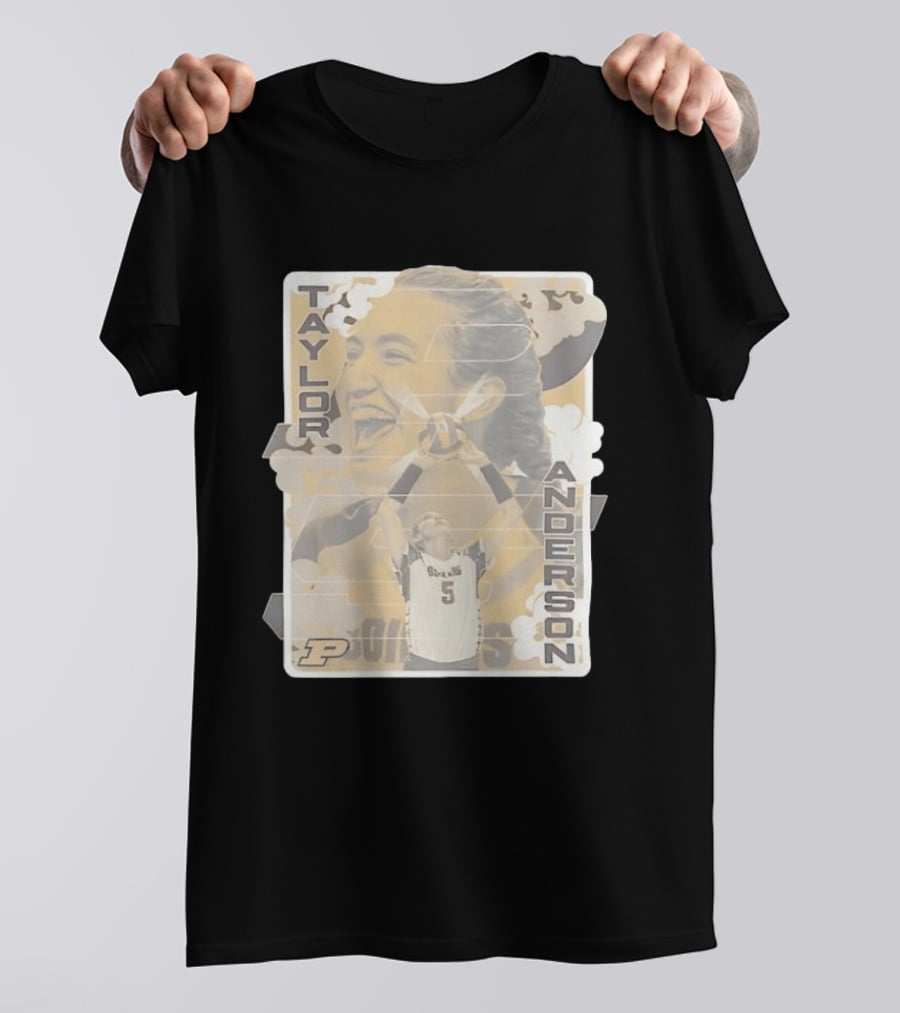Taylor Anderson Purdue Boilers Volleyball Number 5 Player T-Shirt