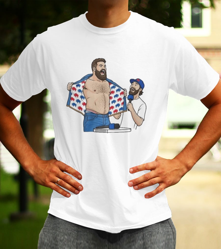 Ryan Fitzpatrick Less Buffalo Bills Celebration With Josh Allen T-Shirt