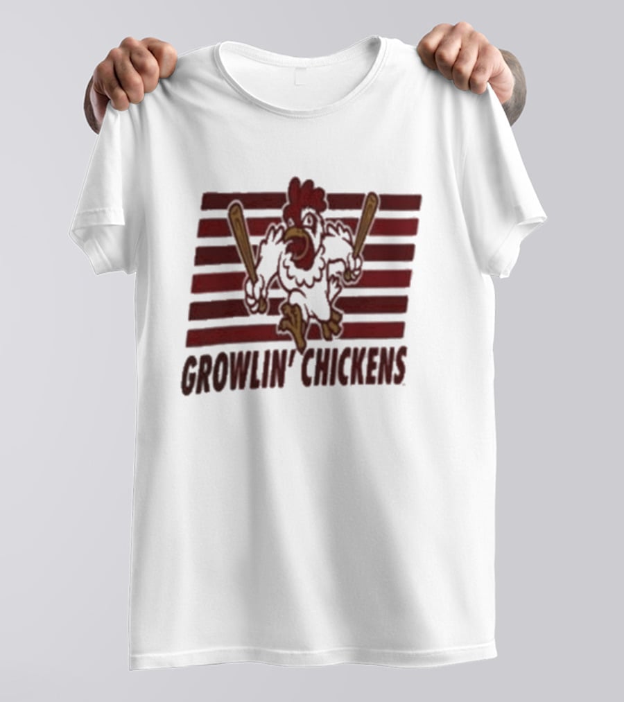 Growlin Chickens Northwest Arkansas Naturals Minor League Baseball MiLB T-Shirt