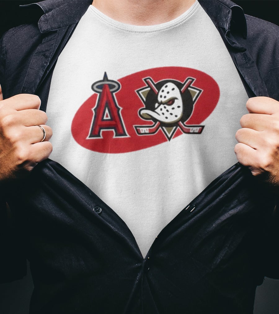 Los Angeles Anaheim Ducks Collaboration Night T-Shirt