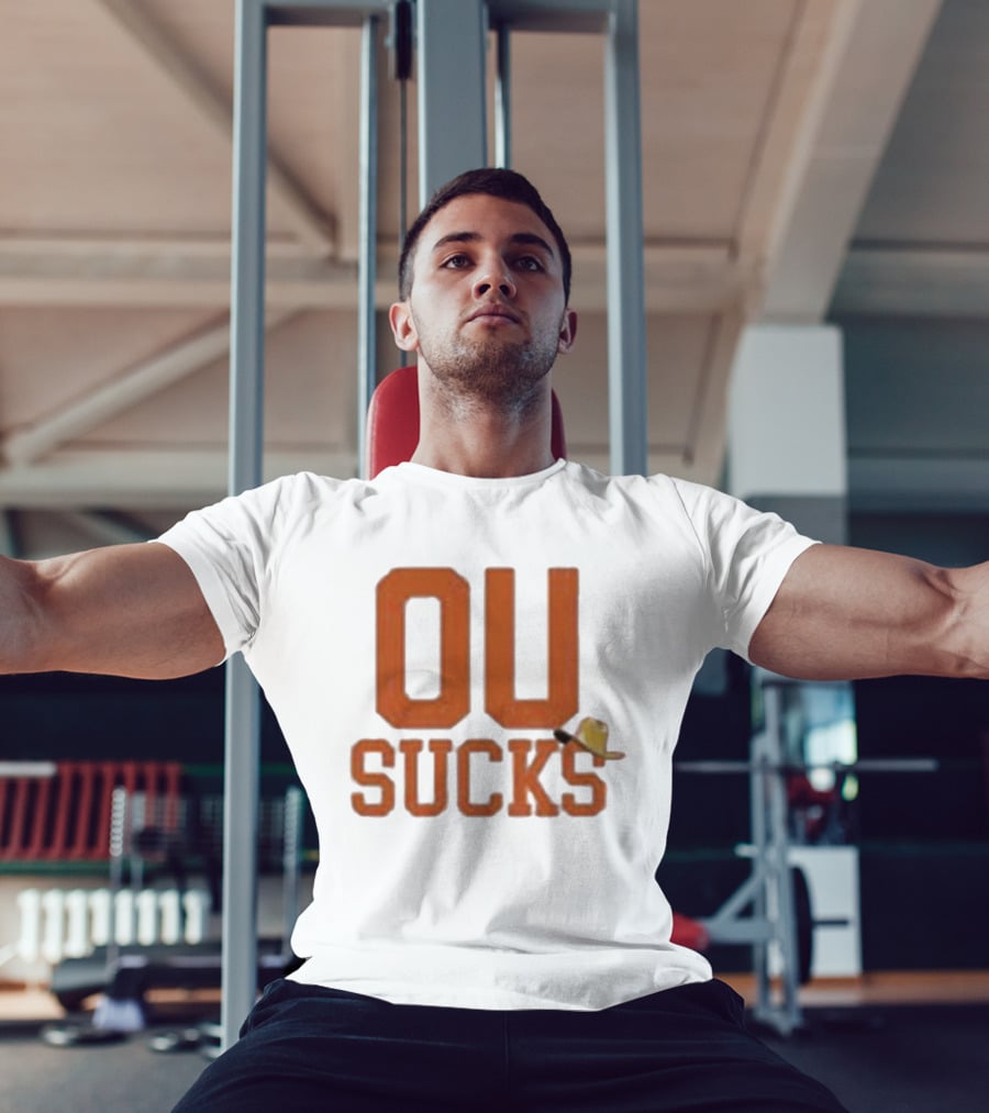 OU Sucks Texas Longhorn Rivalry T-Shirt