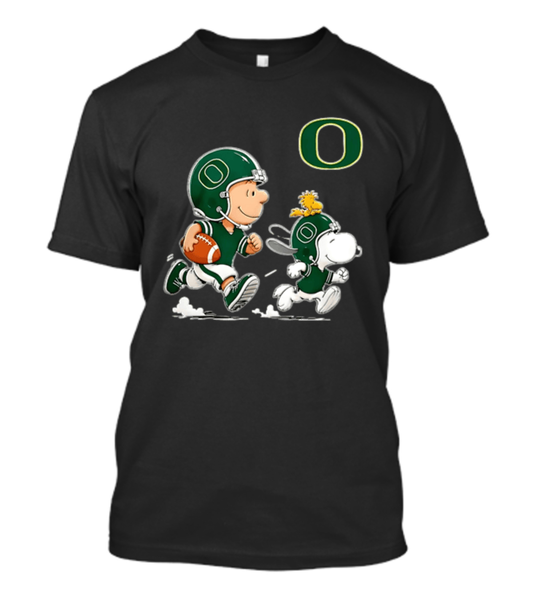 Charlie Brown Woodstock Snoopy Oregon Ducks Football 2026 T-Shirt
