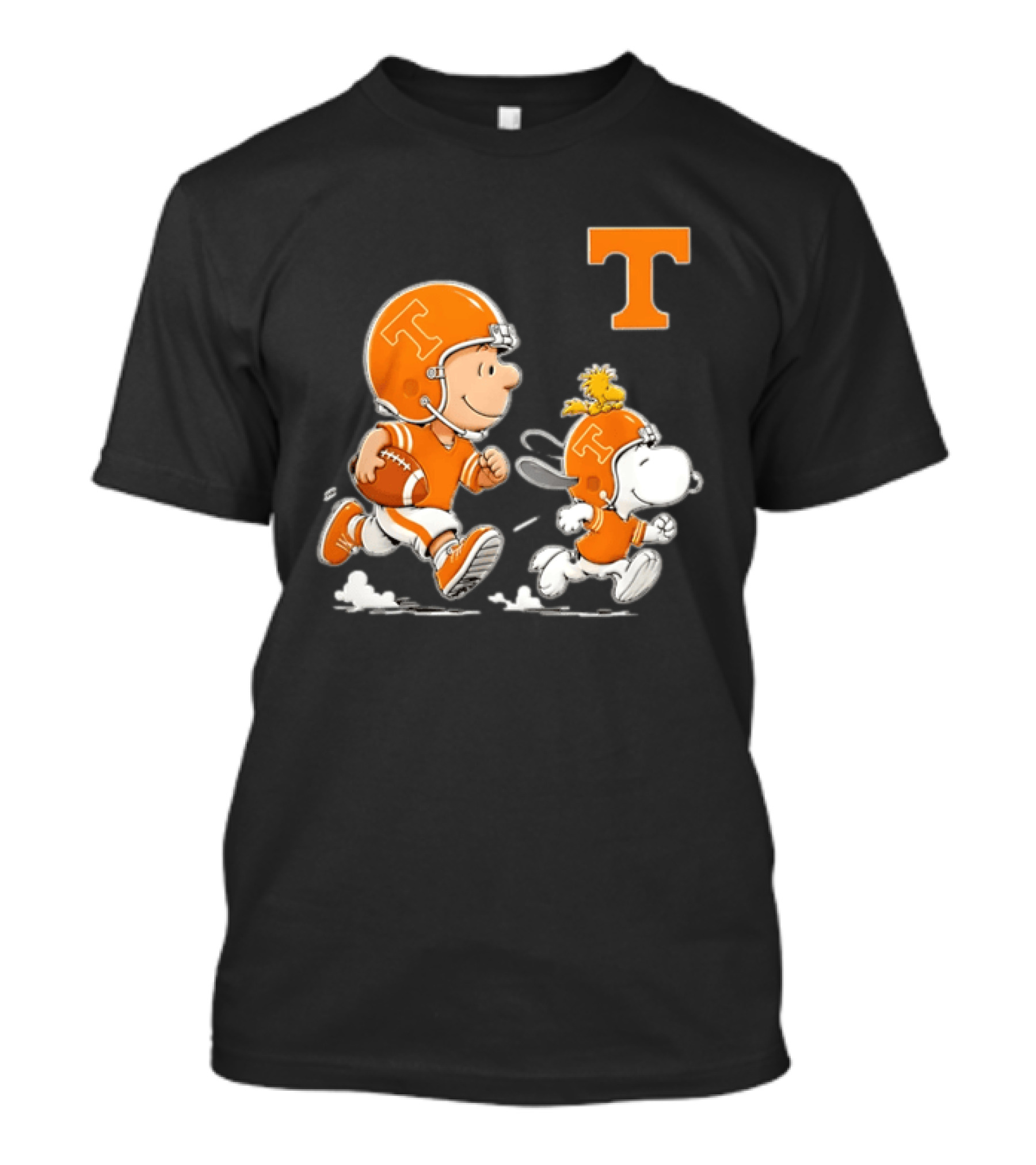 Charlie Brown Snoopy Woodstock Tennessee Volunteers Football 2026 T-Shirt
