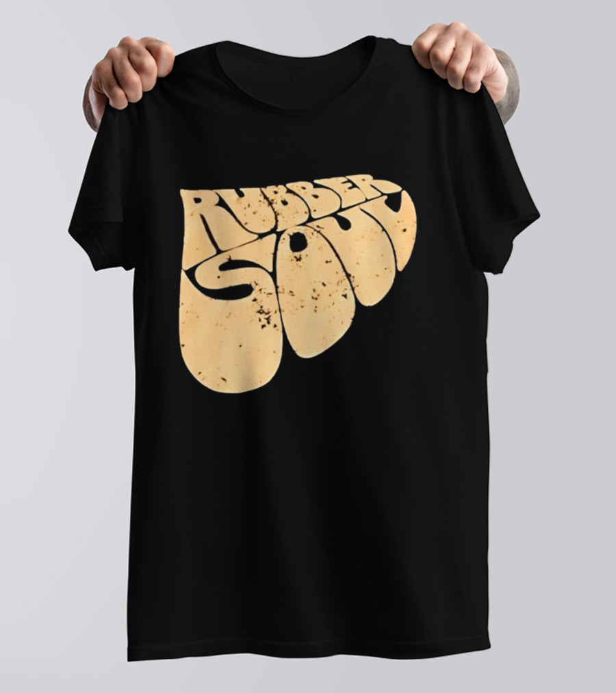 Distressed Rubber Soul Vintage Classic Rock T-Shirt
