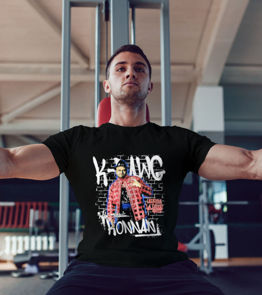 K Dawg Konnan Arriba La Raza Plaid T-Shirt