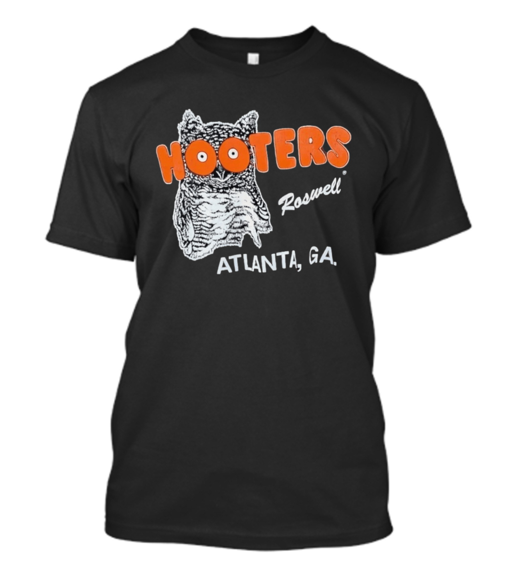 Hooters Roswell Atlanta GA Owl T-Shirt