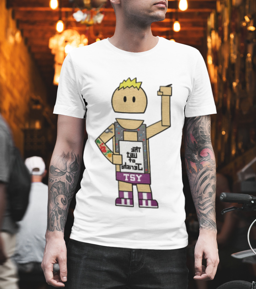 Ant Tail To Odarac Cartoon Tattooed Arm Fist TSY T-Shirt