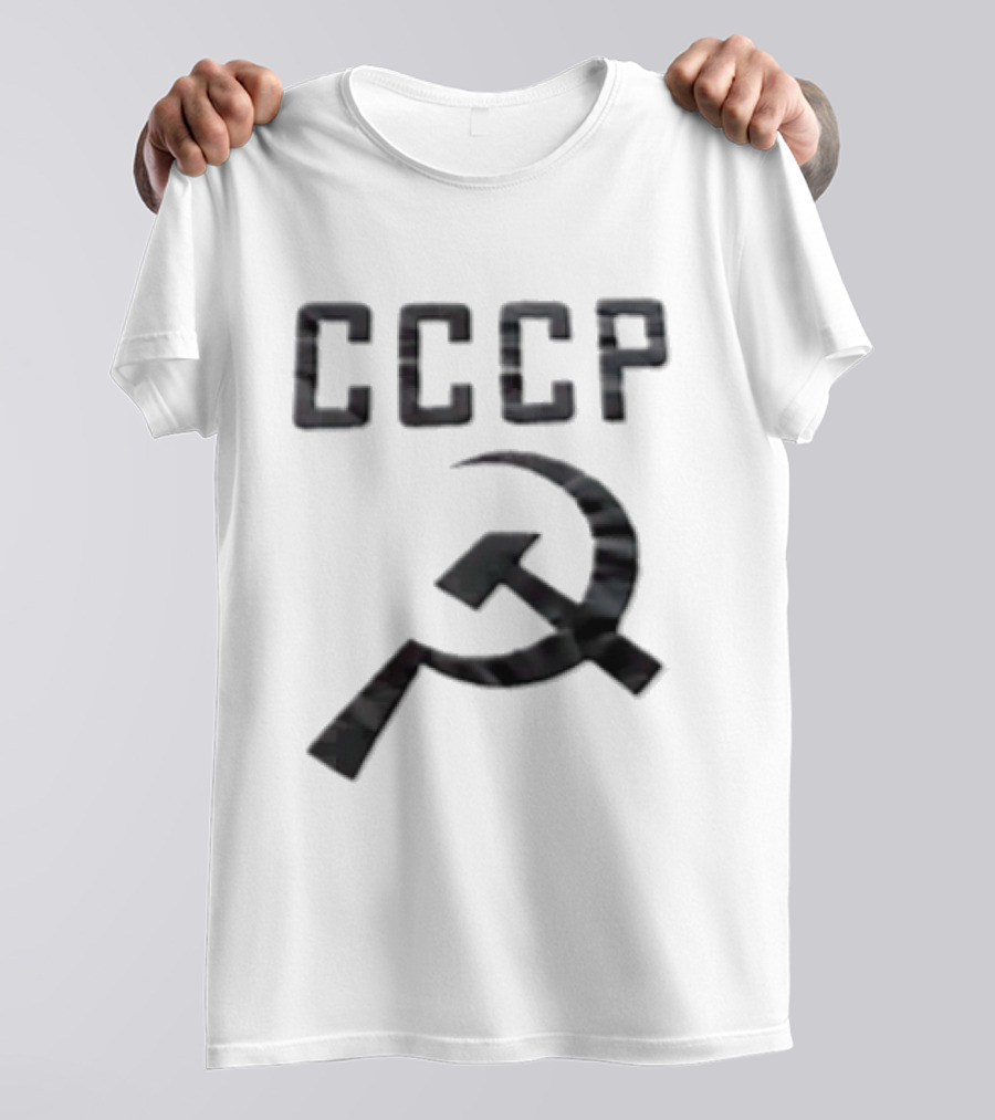 CCCP Black Hammer And Sickle T-Shirt