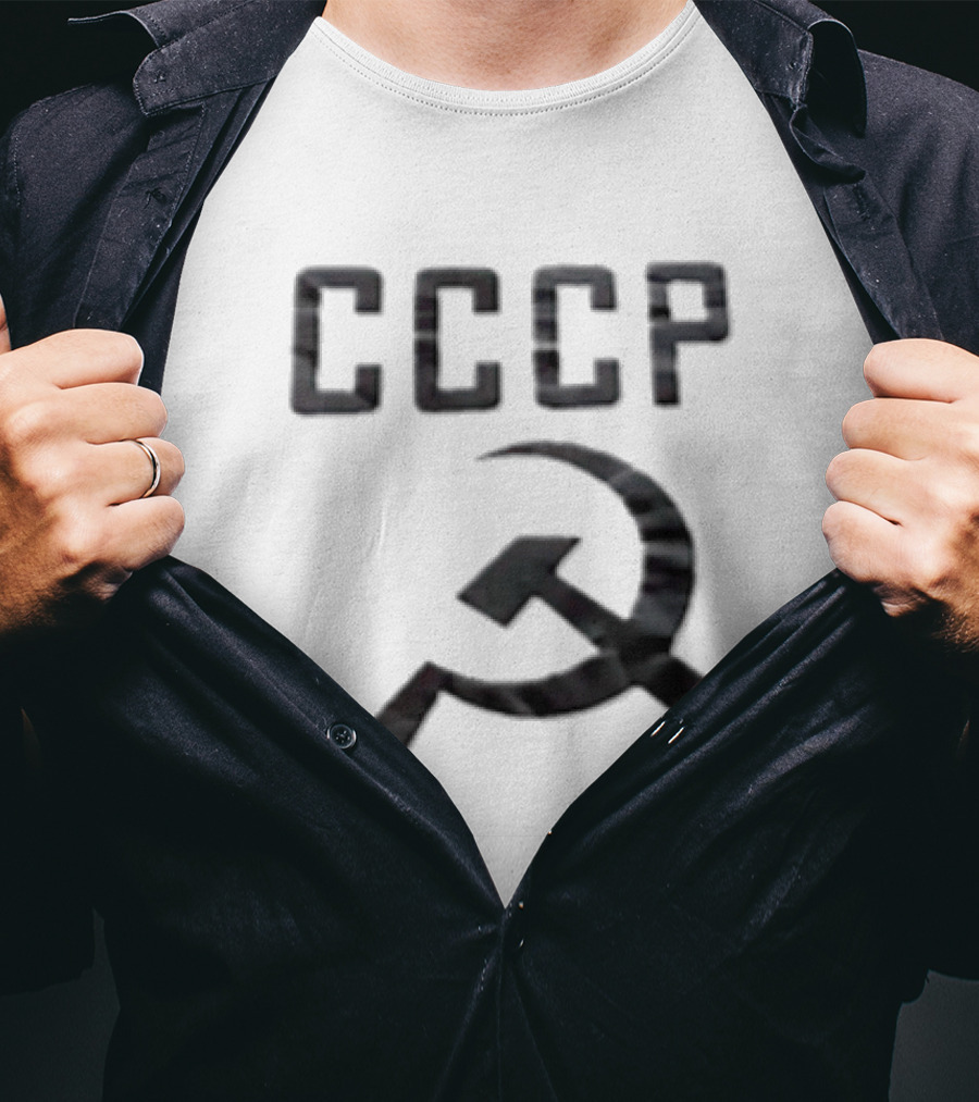 CCCP Black Hammer And Sickle T-Shirt