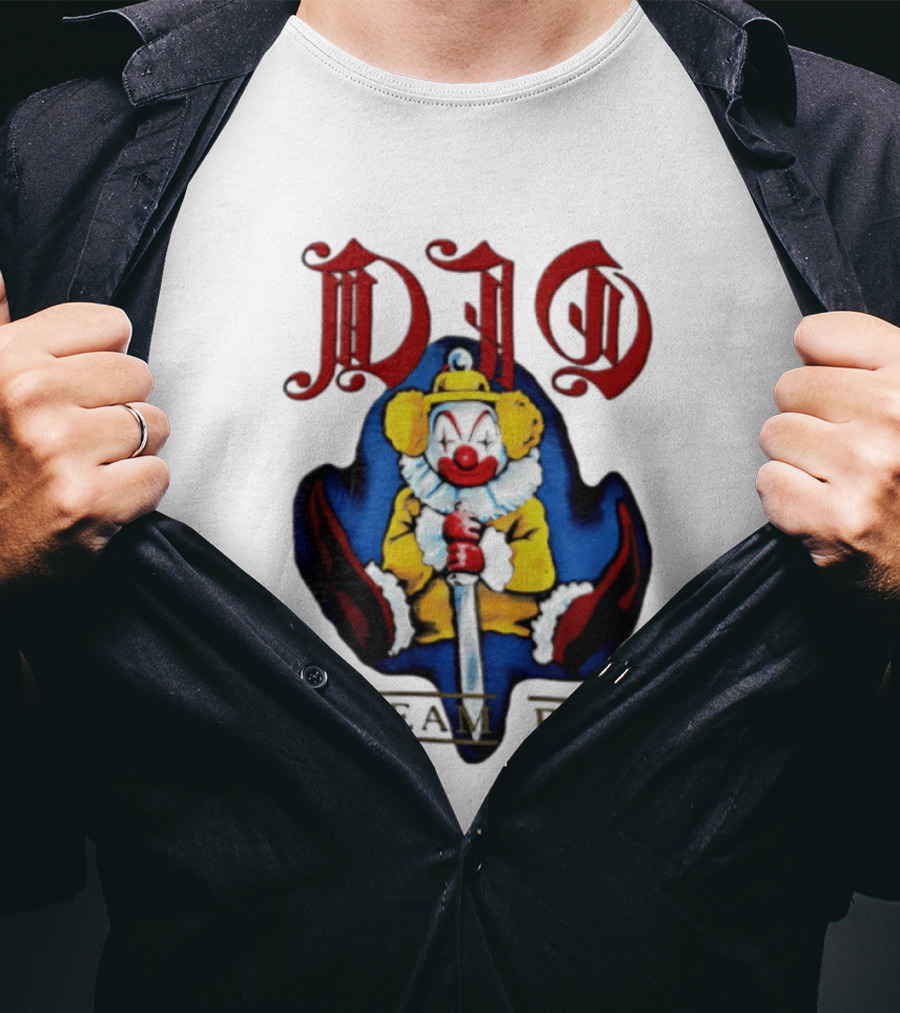 Dio Dream Evil Clown Holding Sword T-Shirt