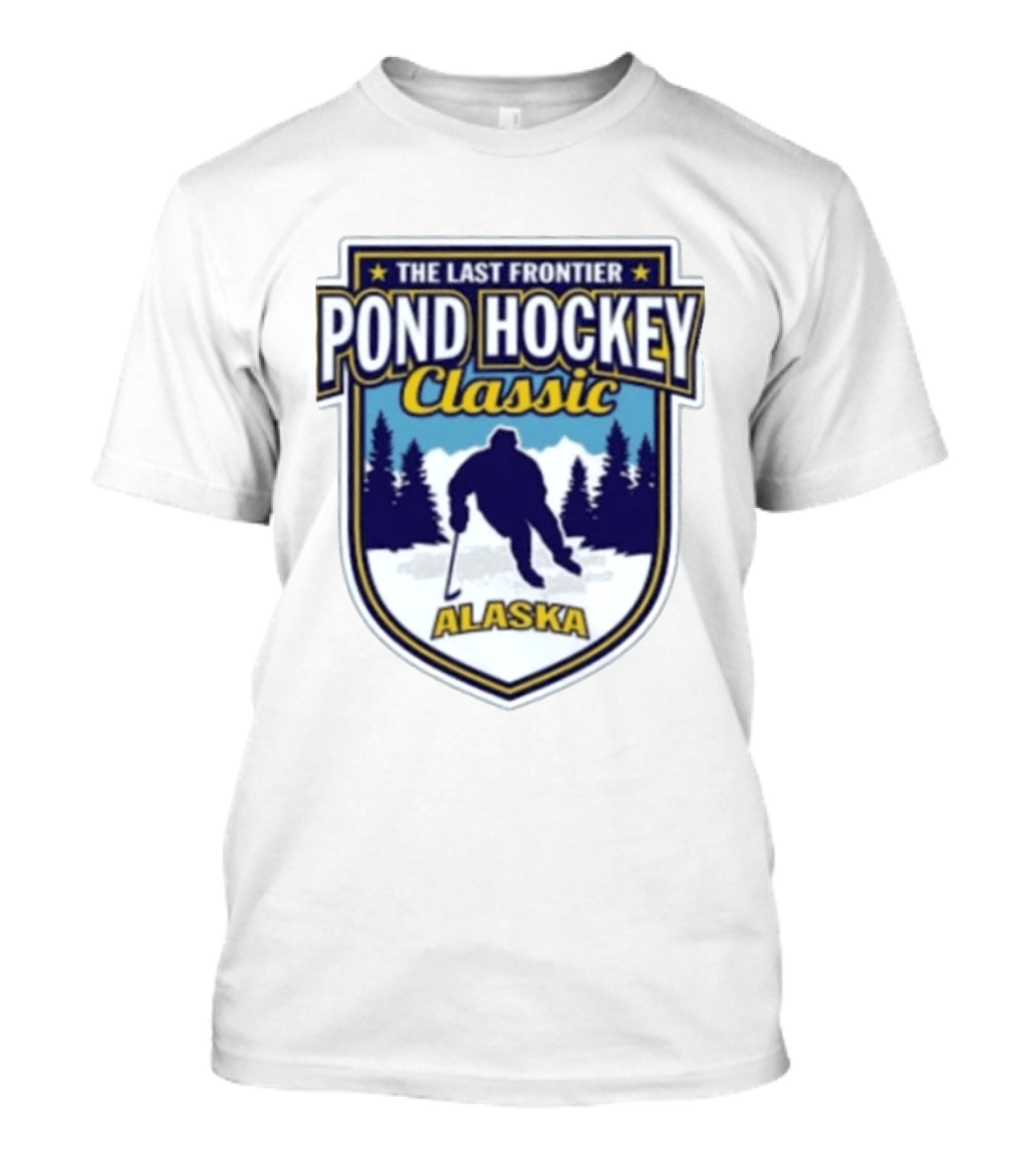 The Last Frontier Pond Hockey Classic 2027 Alaska T-Shirt
