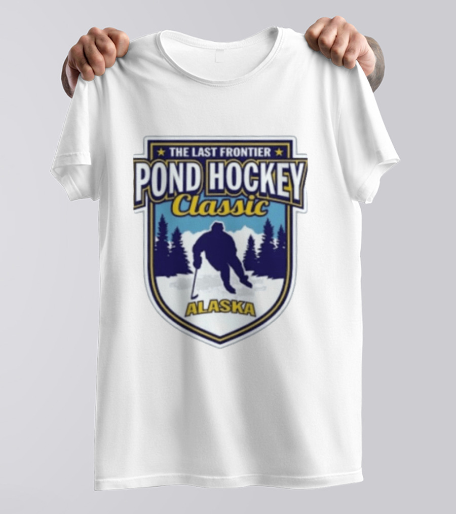 The Last Frontier Pond Hockey Classic 2027 Alaska T-Shirt