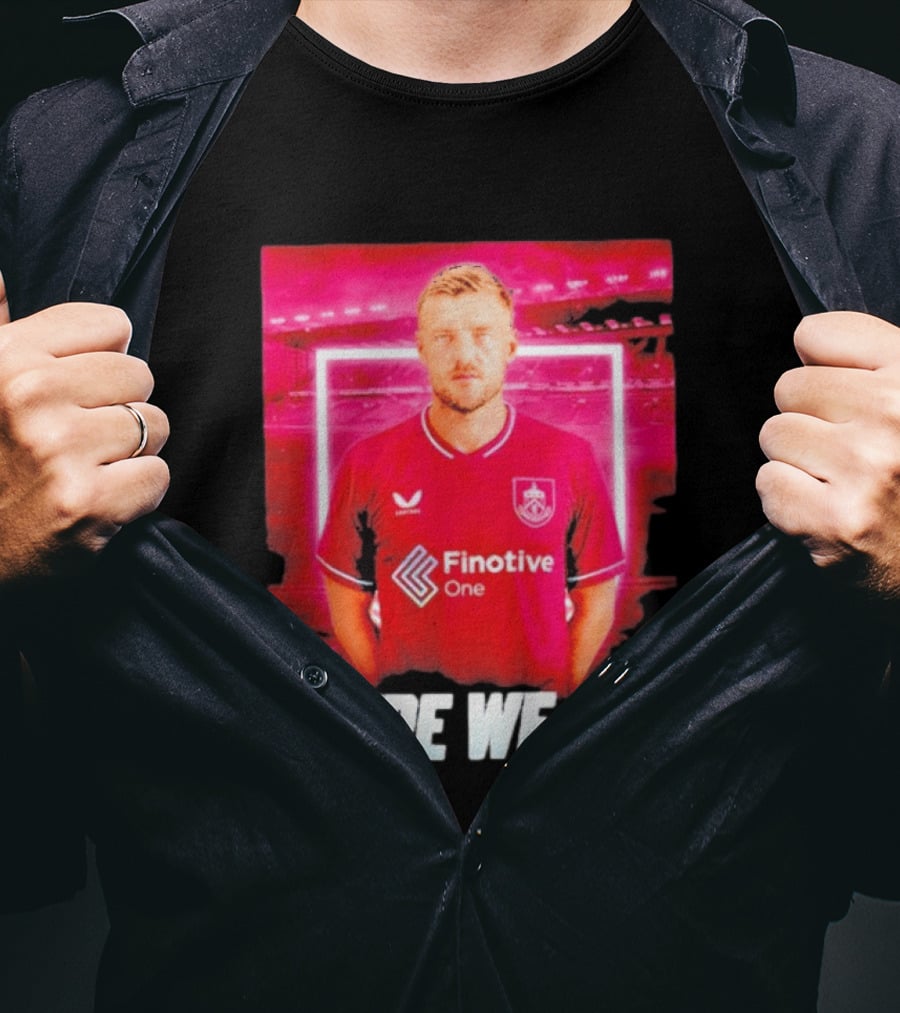 Jamie Vardy Here We Go Burnley Transfer News T-Shirt