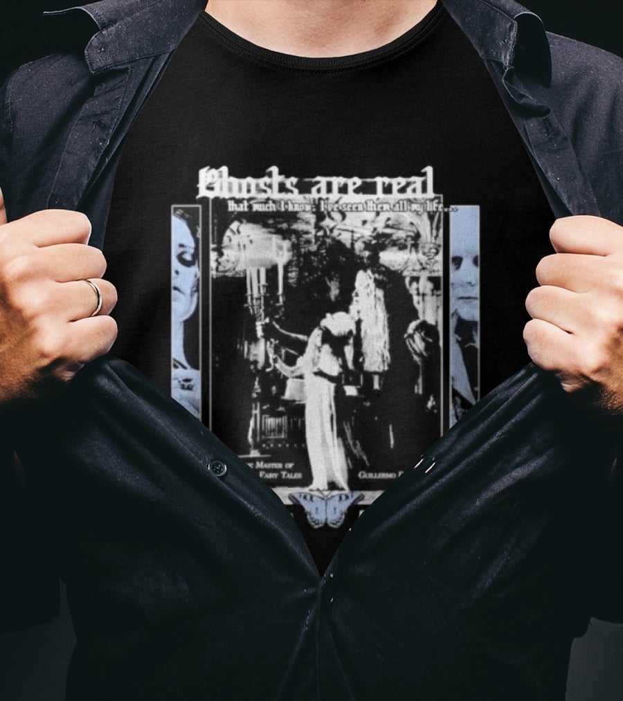 Crimson Peak Ghosts Are Real Guillermo Del Toro Dark Fairy Tales Butterfly My Obsession T-Shirt