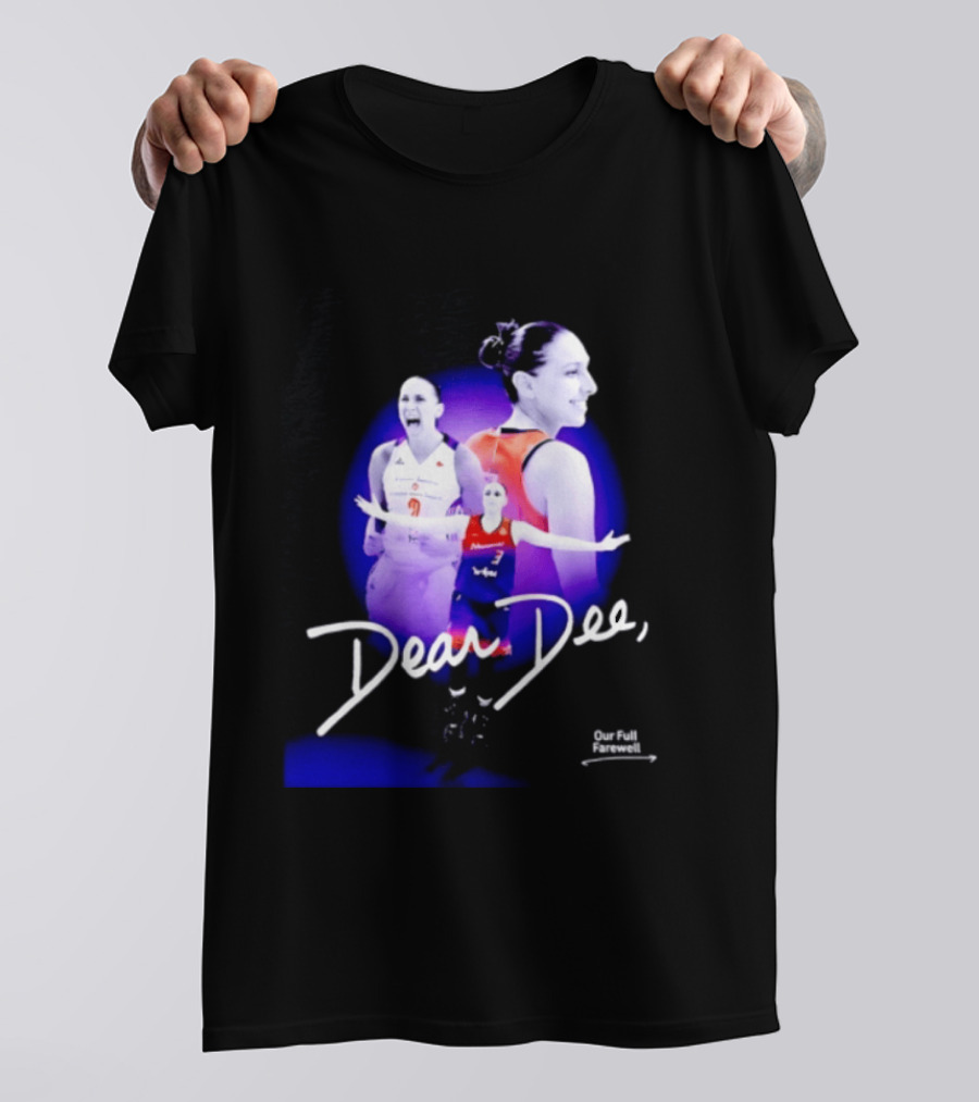 Diana Taurasi Phoenix Mercury Dear Dee Our Full Farewell T-Shirt