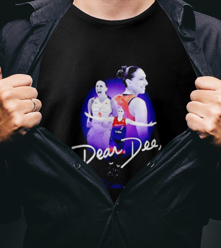 Diana Taurasi Phoenix Mercury Dear Dee Our Full Farewell T-Shirt