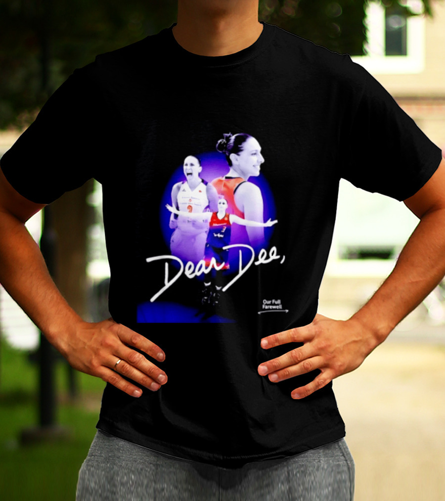 Diana Taurasi Phoenix Mercury Dear Dee Our Full Farewell T-Shirt