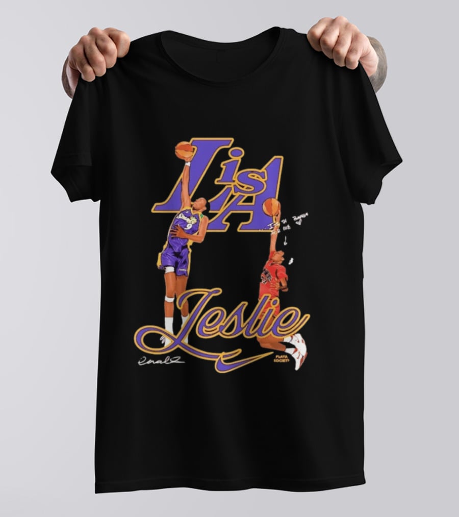 Lisa Leslie LA Sparks Monarchs Basketball Legends It's The Bangs For Me T-Shirt