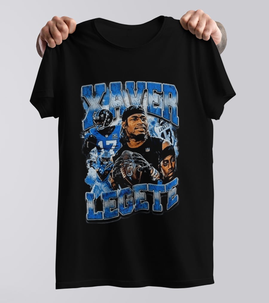 Xavier Legette Carolina Football Sports Tribute With Mac T-Shirt